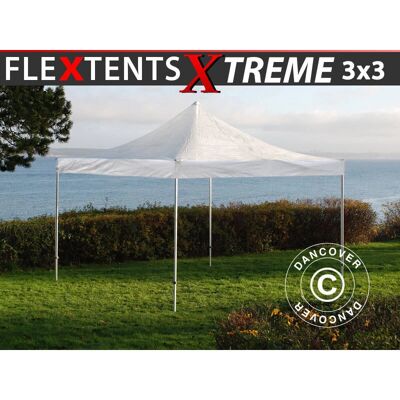 Dancover Pop up gazebo FleXtents Xtreme 50 3x3 m Clear - Pop-up Gazebo Dancover Pop up gazebo FleXtents Xtreme 50 3x3 m Clear - Pop-up Gazebo