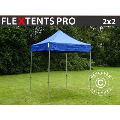 Dancover Gazebo pieghevole 2x2m Blu - Tenda pop-up Dancover Gazebo pieghevole 2x2m Blu - Tenda pop-up