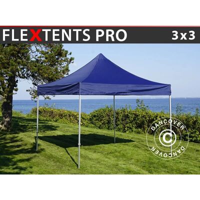Dancover - Pop up gazebo FleXtents PRO 3x3 m Dark blue - Gazebo Dancover - Pop up gazebo FleXtents PRO 3x3 m Dark blue - Gazebo