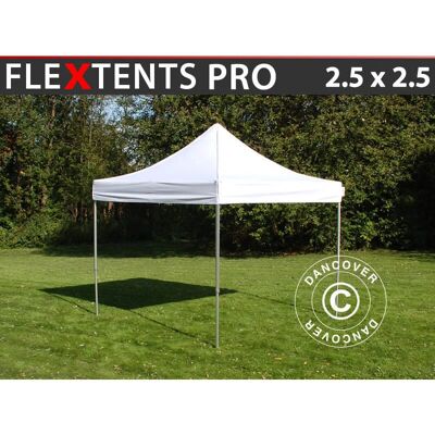 FleXtents PRO 2,5x2,5m Carpa Plegable Blanca FleXtents PRO 2,5x2,5m Carpa Plegable Blanca