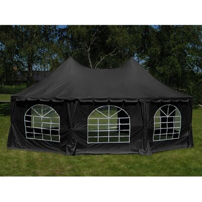 Dancover - Tenda da Festa Elegance 6,8x5m, Nera - Tenda Party Nera Dancover - Tenda da Festa Elegance 6,8x5m, Nera - Tenda Party Nera