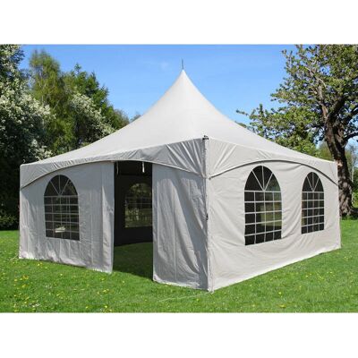 Dancover Tenda Pagoda PartyZone 6x6 m PVC Bianca - Tenda Dancover Tenda Pagoda PartyZone 6x6 m PVC Bianca - Tenda