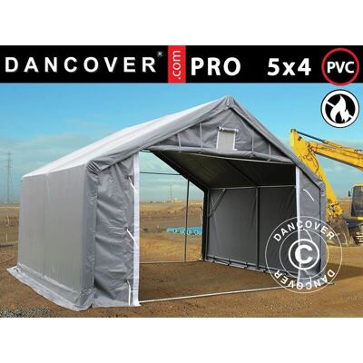 Dancover Heavy Duty Storage Shelter PRO 5x4x2x3.39m - Grey Dancover Heavy Duty Storage Shelter PRO 5x4x2x3.39m - Grey
