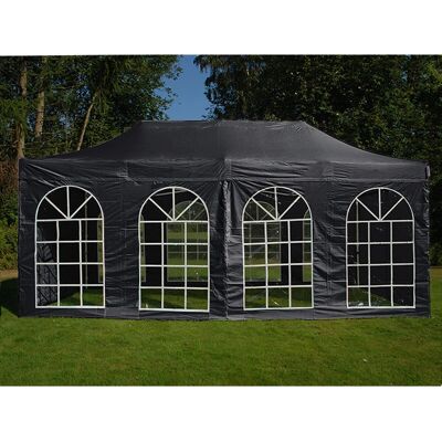 Dancover Pop up gazebo FleXtents Steel 3x6 m Black - Pop up gazebo Dancover Pop up gazebo FleXtents Steel 3x6 m Black - Pop up gazebo