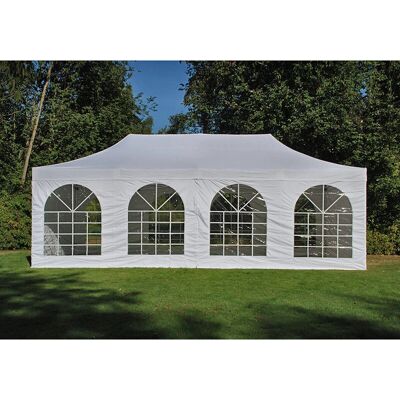 Dancover Tenda pieghevole FleXtents Steel 4x8 m Bianco - Tenda pieghevole Dancover Tenda pieghevole FleXtents Steel 4x8 m Bianco - Tenda pieghevole