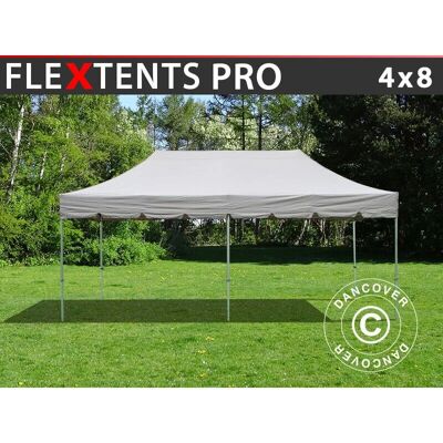 DANCOVER Tenda Pieghevole 4x8m Latte - Leggera, Portatile & Impermeabile DANCOVER Tenda Pieghevole 4x8m Latte - Leggera, Portatile & Impermeabile