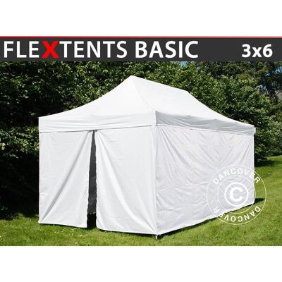 Dancover Tenda pieghevole FleXtents Basic v.3 - Gazebo pop-up bianco Dancover Tenda pieghevole FleXtents Basic v.3 - Gazebo pop-up bianco