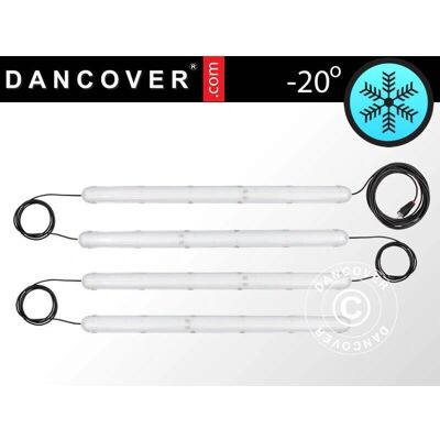 Dancover Listón de luz industrial LED - Conectado, Blanco - Tipo de producto Dancover Listón de luz industrial LED - Conectado, Blanco - Tipo de producto