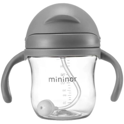 Mininor Grau Spildsicherer Becher - Becher Mininor Grau Spildsicherer Becher - Becher