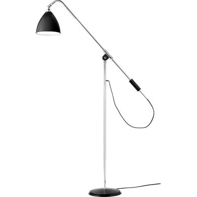 Gubi Bestlite BL4 Gulvlampe - Svart Semi Matt Krom Gubi Bestlite BL4 Gulvlampe - Svart Semi Matt Krom