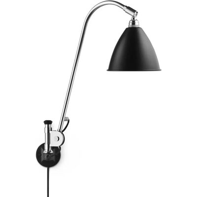 Gubi Bestlite BL6 Vegglampe - Svart & Krom - Bauhaus Stil Gubi Bestlite BL6 Vegglampe - Svart & Krom - Bauhaus Stil