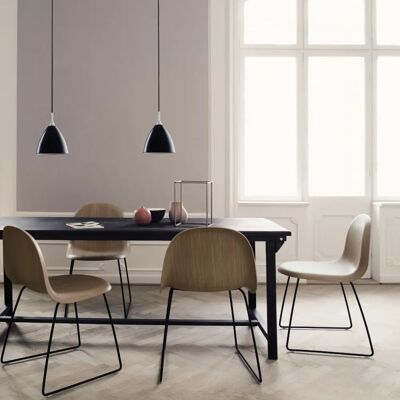 Gubi Bestlite BL9 Pendellampe - Krom Svart Semi Matt Gubi Bestlite BL9 Pendellampe - Krom Svart Semi Matt
