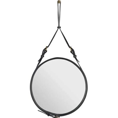 Miroir Murale Gubi Adnet - Circulaire, Cuir, 45 cm - Miroir Murale - Publicité Miroir Murale Gubi Adnet - Circulaire, Cuir, 45 cm - Miroir Murale - Publicité