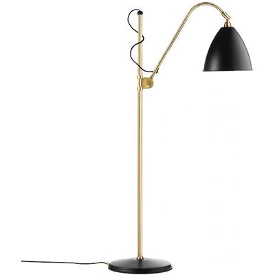 Lampe sur pied Gubi Bestlite BL3 - Ø 21 cm Laiton / Noir doux Lampe sur pied Gubi Bestlite BL3 - Ø 21 cm Laiton / Noir doux