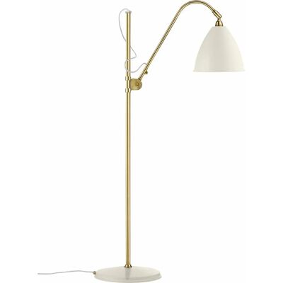 Gubi Bestlite BL3 Gulvlampe - Messing/Hvit - 21cm Ø - Moderne Klassisk Gubi Bestlite BL3 Gulvlampe - Messing/Hvit - 21cm Ø - Moderne Klassisk
