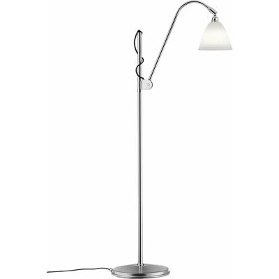 Gubi Bestlite BL3 Gulvlampe - Krom / Benporselen - 28x113-152cm Gubi Bestlite BL3 Gulvlampe - Krom / Benporselen - 28x113-152cm