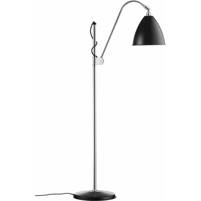 Gubi Bestlite BL3 Gulvlampe - Justerbar Svart Chrome Gubi Bestlite BL3 Gulvlampe - Justerbar Svart Chrome