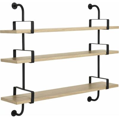 Étagère Murale Gubi Démon Chêne - 3 Niveaux 155cm - Design Moderne - Publicité Étagère Murale Gubi Démon Chêne - 3 Niveaux 155cm - Design Moderne - Publicité