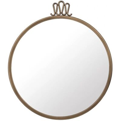 GUBI - Randaccio Veggspiegel - 42cm Rund - Messing GUBI - Randaccio Veggspiegel - 42cm Rund - Messing
