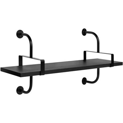 Étagère Murale Gubi Démon - 95cm, Frêne Noir Stainé, Design Moderne - Publicité Étagère Murale Gubi Démon - 95cm, Frêne Noir Stainé, Design Moderne - Publicité