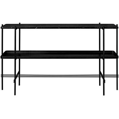 GUBI TS Konsoll - Svart/Marquina Marmor - Skandinavisk minimalistisk design GUBI TS Konsoll - Svart/Marquina Marmor - Skandinavisk minimalistisk design