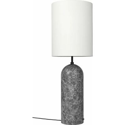 Lampadaire Gubi Gravity XL - Marbre gris / Blanc - Publicité Lampadaire Gubi Gravity XL - Marbre gris / Blanc - Publicité