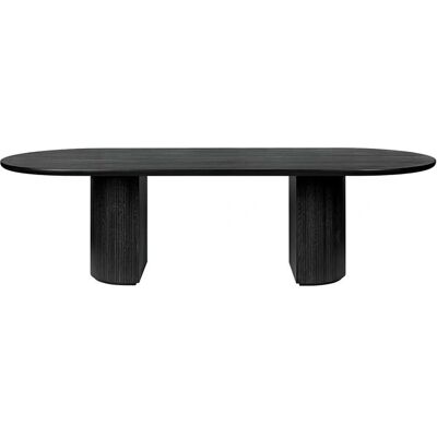 Table à manger Gubi Moon - Placage de chêne elliptique - 258x101 cm - Publicité Table à manger Gubi Moon - Placage de chêne elliptique - 258x101 cm - Publicité