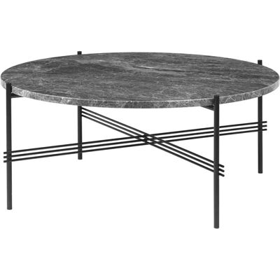 Gubi TS Table basse - Marbre Emperador gris - Ø80cm - Publicité Gubi TS Table basse - Marbre Emperador gris - Ø80cm - Publicité