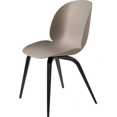 Gubi Beetle Spisestol - Bøk/Beige - Ergonomisk Gubi Beetle Spisestol - Bøk/Beige - Ergonomisk