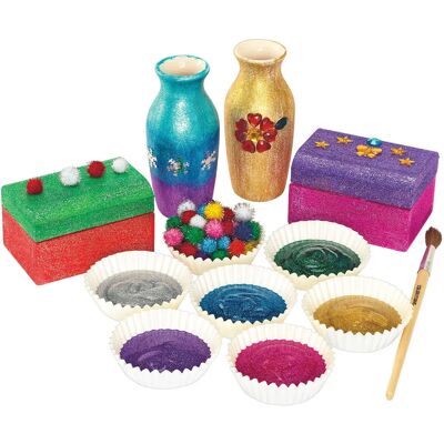 Colorations - Gestalte deine Keramikvase, Set von 12 - Vasen Colorations - Gestalte deine Keramikvase, Set von 12 - Vasen
