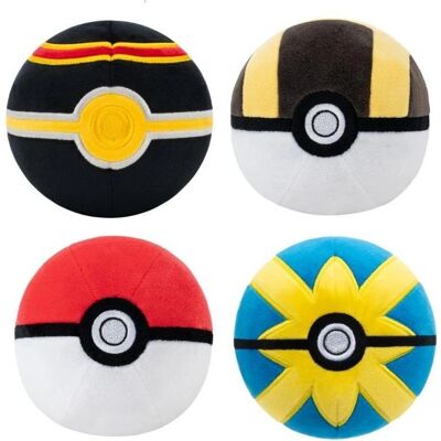 Pokémon - Plüsch 10 cm Pokéball Set CDU - Plüschspielzeug Pokémon - Plüsch 10 cm Pokéball Set CDU - Plüschspielzeug