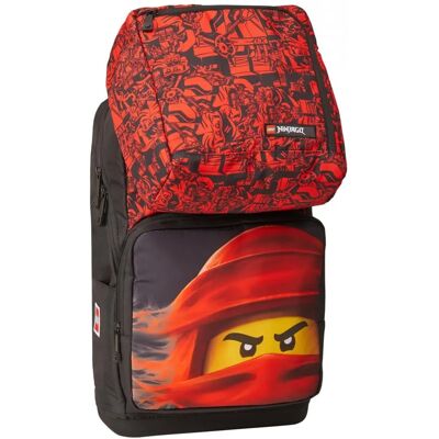 Lego Ninjago Schultasche - Ergonomisch, Recycelt, Essenfach - 40x25x17 cm Lego Ninjago Schultasche - Ergonomisch, Recycelt, Essenfach - 40x25x17 cm