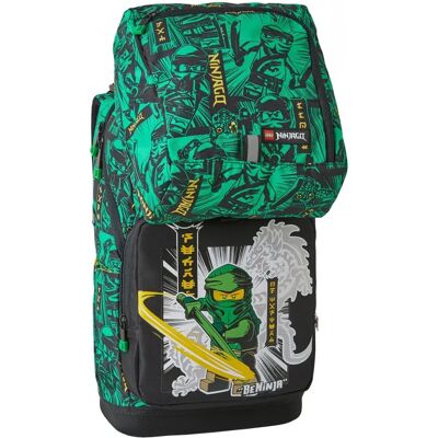 Lego Ninjago Schulrucksack - Grüner Ninja - Ergonomisches Rückensystem Lego Ninjago Schulrucksack - Grüner Ninja - Ergonomisches Rückensystem