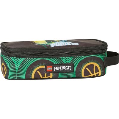 Trousse rectangulaire LEGO Ninjago - Vert - École & Maison - Publicité Trousse rectangulaire LEGO Ninjago - Vert - École & Maison - Publicité