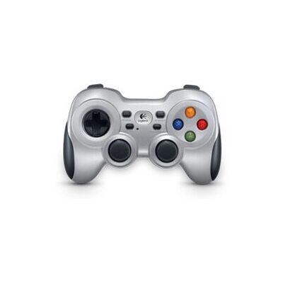 Logitech F710 Kabelloses Gamepad - Schwarz/Silber - PC-Controller Logitech F710 Kabelloses Gamepad - Schwarz/Silber - PC-Controller