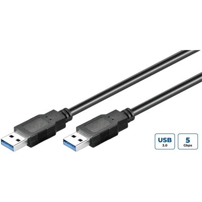 Microconnect kabel USB 3.2 Gen 1 5m USB A - Czarny Microconnect kabel USB 3.2 Gen 1 5m USB A - Czarny