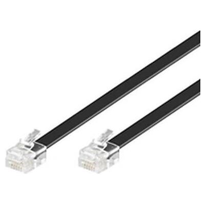 Microconnect MPK110B Telefonkabel - 10m Gjennomsiktig Microconnect MPK110B Telefonkabel - 10m Gjennomsiktig