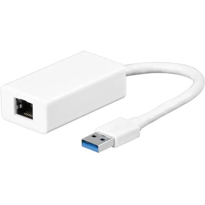 MicroConnect USB3.0 Gigabit Ethernet Adapter - White - Network Adapter MicroConnect USB3.0 Gigabit Ethernet Adapter - White - Network Adapter