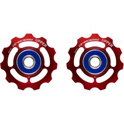 CeramicSpeed SRAM 11s Vej Rød - Pulley Hjul CeramicSpeed SRAM 11s Vej Rød - Pulley Hjul