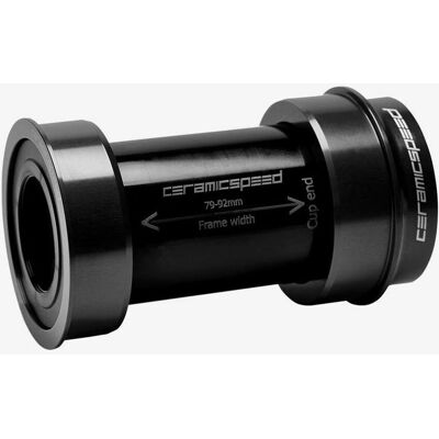 CeramicSpeed BBright Shimano Bottom Bracket - Svart - 79 x 46mm - BB Høyre - 24mm Spindel CeramicSpeed BBright Shimano Bottom Bracket - Svart - 79 x 46mm - BB Høyre - 24mm Spindel