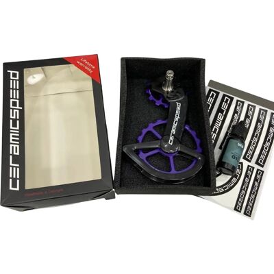 Ceramicspeed Shimano 9100/R8000 Serie Silber 13/19T - Fahrrad Schaltwerkrolle Ceramicspeed Shimano 9100/R8000 Serie Silber 13/19T - Fahrrad Schaltwerkrolle