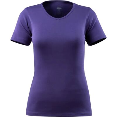 Mascot Violett Damen T-Shirt - V-Ausschnitt Crossover Mascot Violett Damen T-Shirt - V-Ausschnitt Crossover