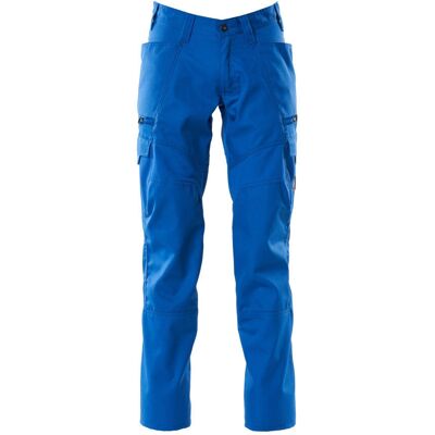 Mascot Azure Blue Stretch Spodnie robocze - Kieszenie na uda Mascot Azure Blue Stretch Spodnie robocze - Kieszenie na uda