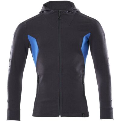 Mascot Ciemnoniebieski/azur niebieski zip-up bluza z kapturem Mascot Ciemnoniebieski/azur niebieski zip-up bluza z kapturem