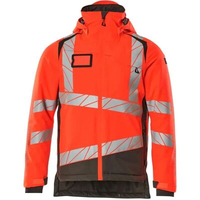 Mascot High-Vis Vandtæt Vinterjakke - Herre, Rød/dark grå Mascot High-Vis Vandtæt Vinterjakke - Herre, Rød/dark grå