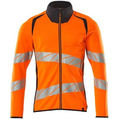 Mascot Hochsichtbar Reißverschluss-Sweatshirt - Orange/Dunkelblau - Sweatshirt Mascot Hochsichtbar Reißverschluss-Sweatshirt - Orange/Dunkelblau - Sweatshirt
