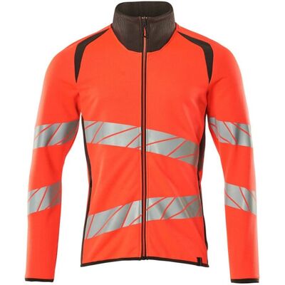 Sweatshirt Hi-Vis Mascot avec fermeture éclair - Homme, rouge/gris anthracite foncé 3XL Sweatshirt Hi-Vis Mascot avec fermeture éclair - Homme, rouge/gris anthracite foncé 3XL