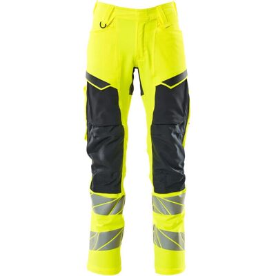 Pantalons de travail Mascot Accelerate Safe - Poches pour genouillères, Haute visibilité Pantalons de travail Mascot Accelerate Safe - Poches pour genouillères, Haute visibilité