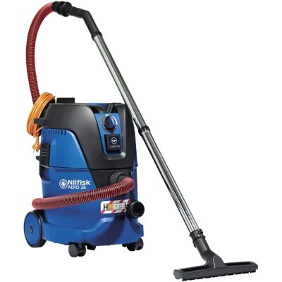 Nilfisk AERO 26-2H PC - Bleu - Aspirateur professionnel Nilfisk AERO 26-2H PC - Bleu - Aspirateur professionnel
