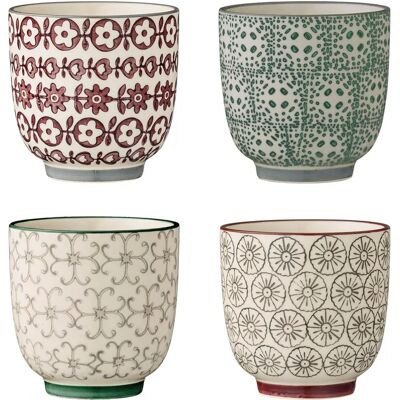 Set di 4 tazze piccole Karine - Ceramica Set di 4 tazze piccole Karine - Ceramica
